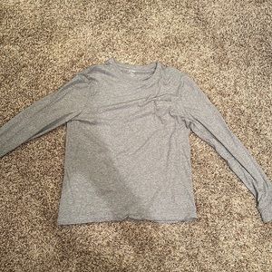 Large jcrew pocket tee, long sleeve